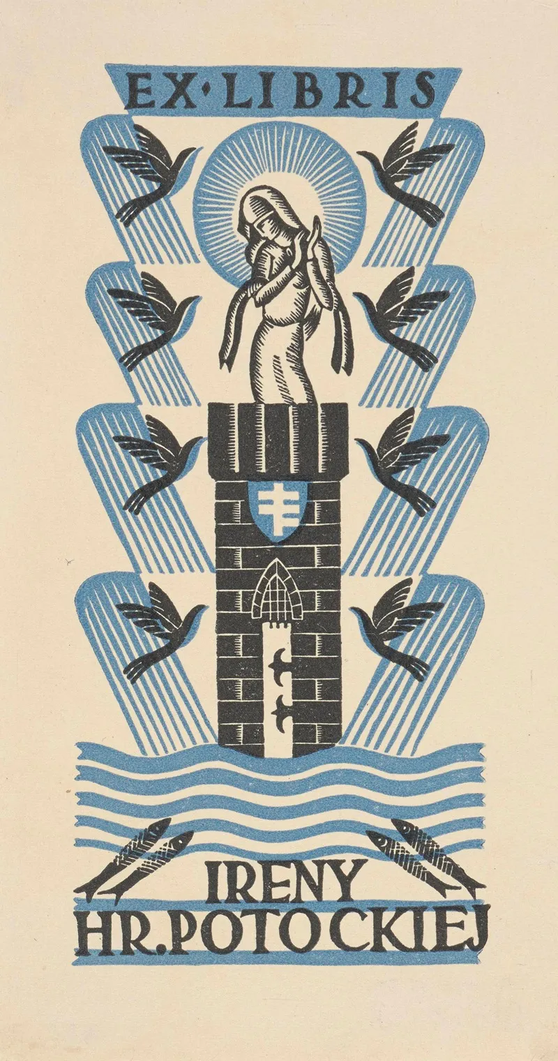 Ex Libris Ireny Hr Potockiej 2