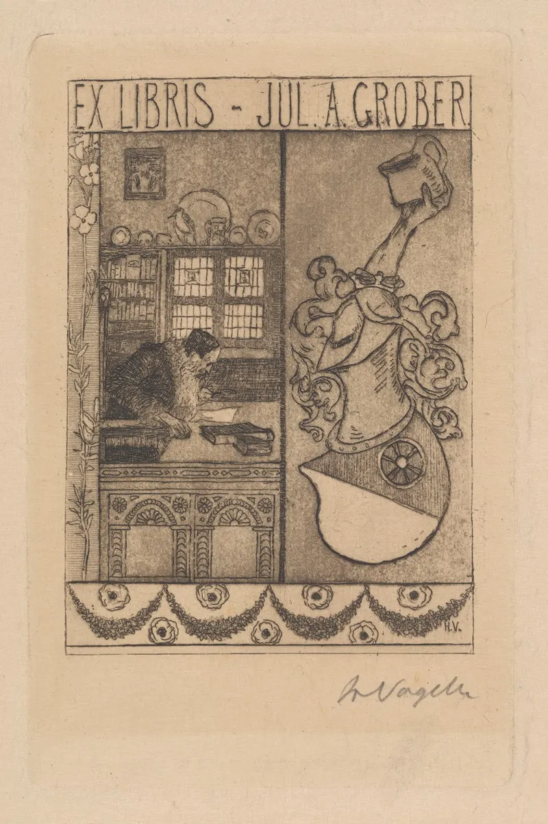 Ex Libris Jul A Grober
