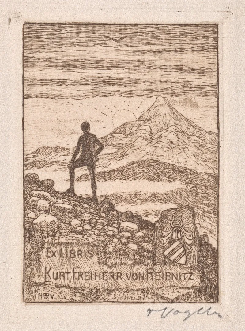 Ex Libris Kurt Freiherr Von Reibnitz