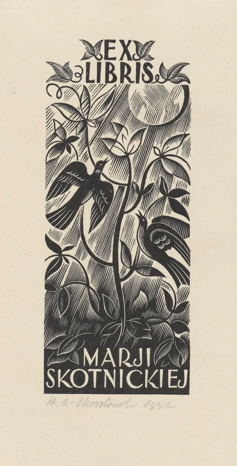 Ex Libris Marji Skotnickiej