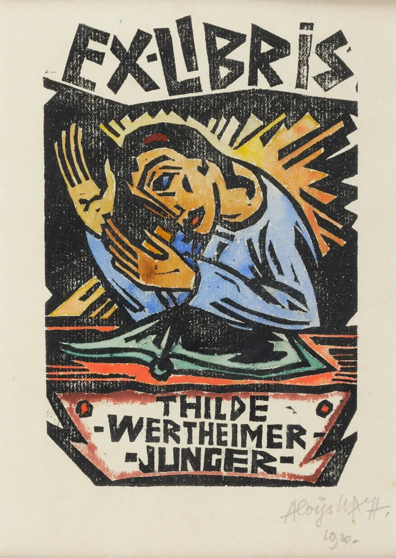 Ex Libris Thilde Wertheimer Junger