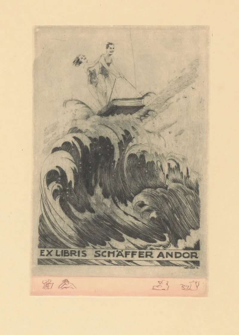 Ex Libris Van Andor Schaffer