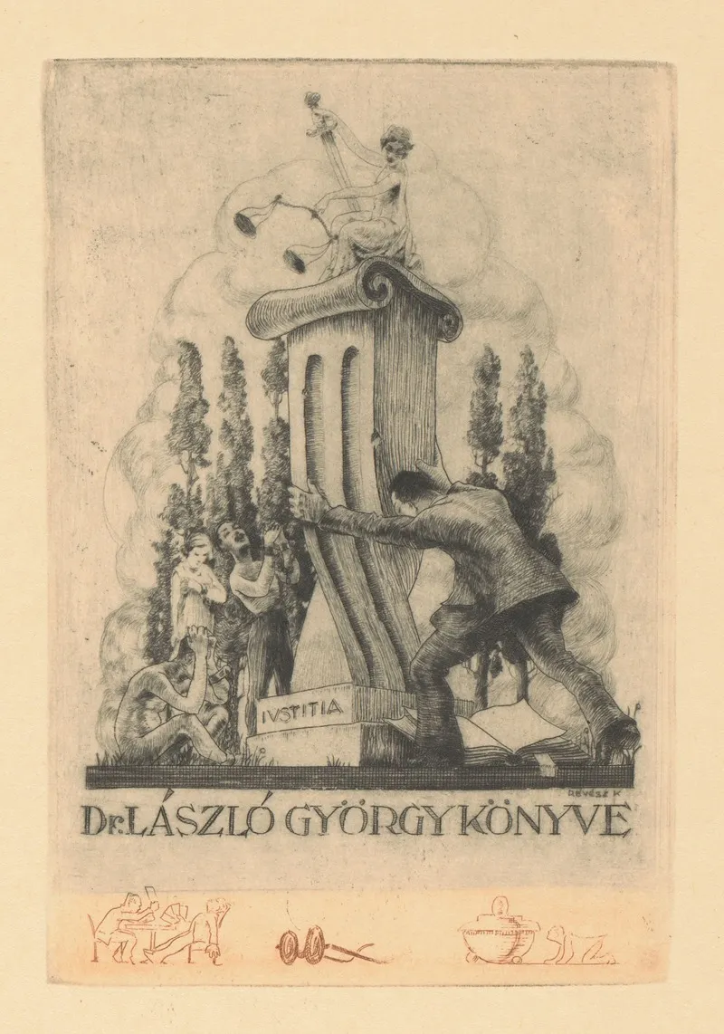Ex Libris Van Gyorgy Laszlo