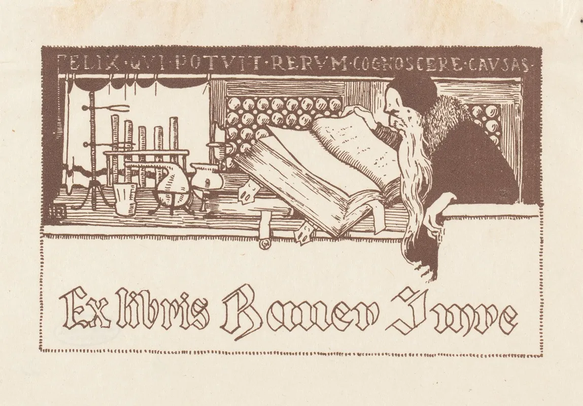 Ex Libris Van Imre Bauer 3