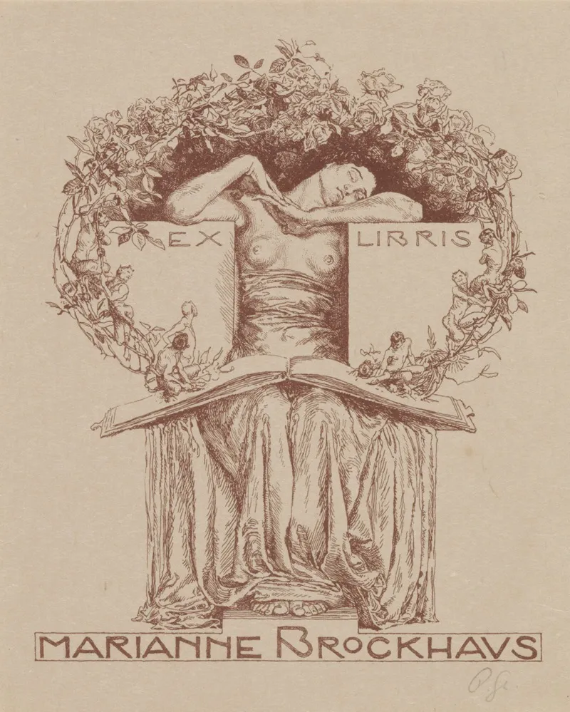 Ex Libris Van Marianne Brockhaus