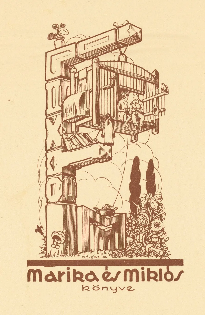 Ex Libris Van Marika En Miklos