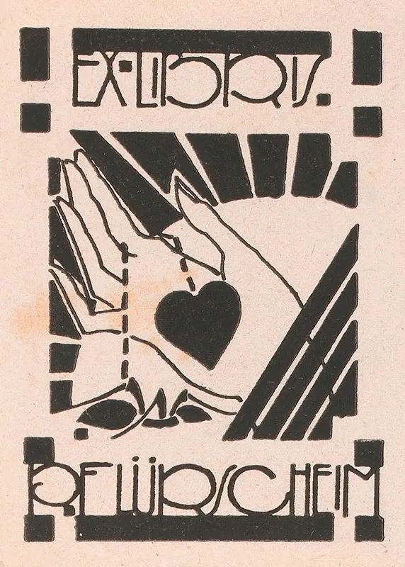Ex Libris Van P Flurscheim Wall Art by Reijer Stolk - High-Resolution Digital Print