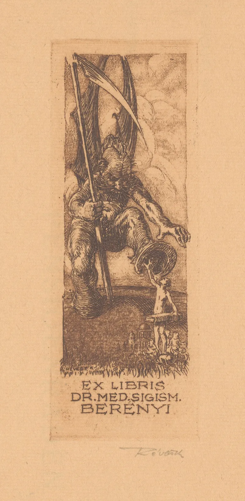 Ex Libris Van Sigismund Berenyi