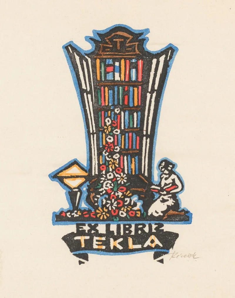 Ex Libris Van Tekla