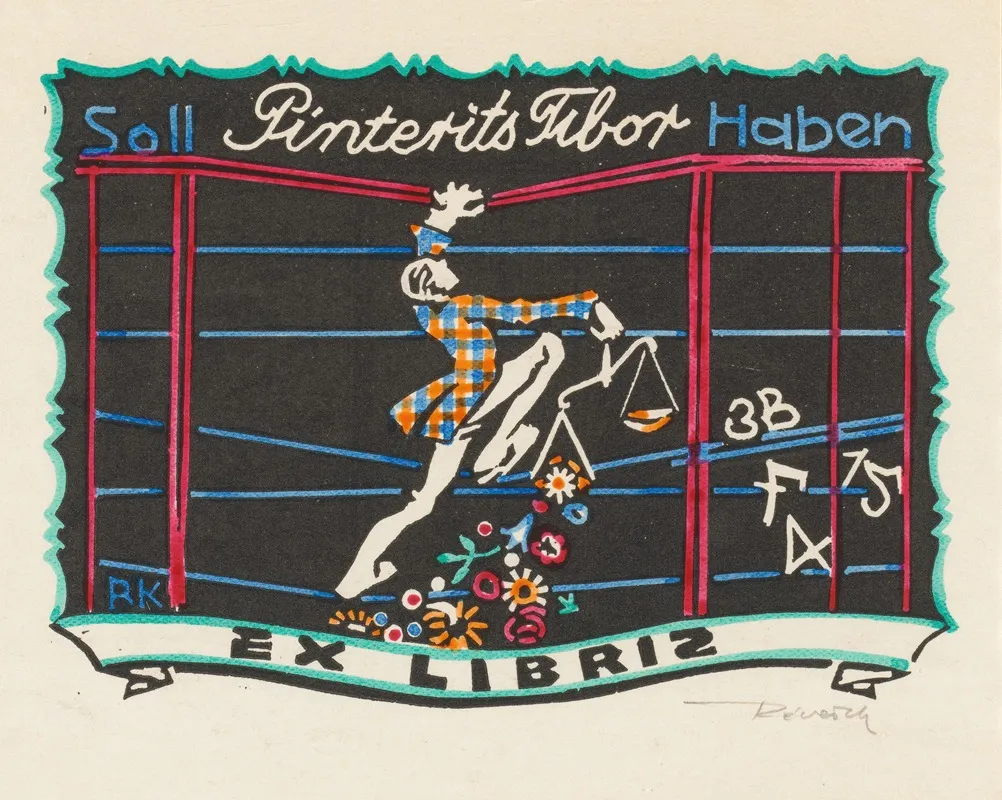 Ex Libris Van Tibor Pinterits