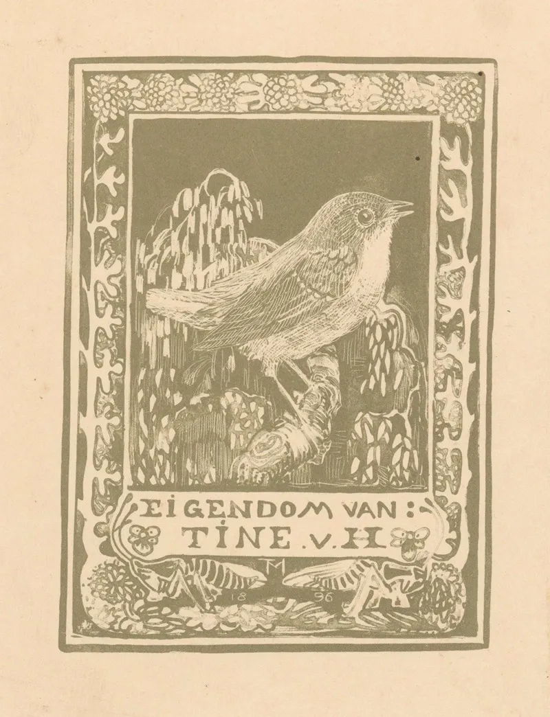 Ex Libris Van Tine Van Hoytema