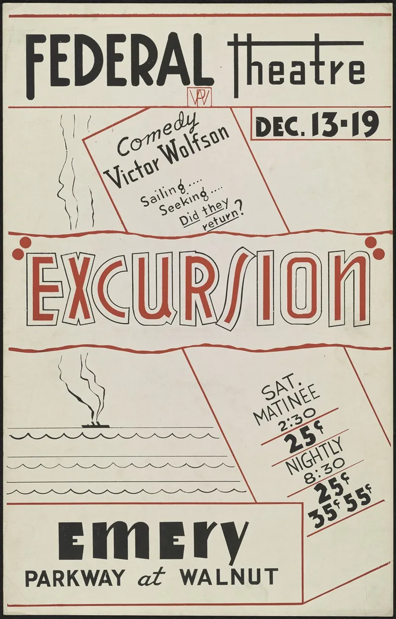 Excursion Wall Art by Anonymous - High-Resolution Digital Print
