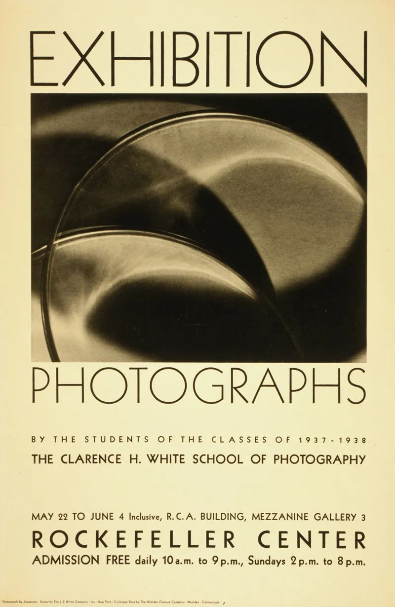 Exhibition Photographs By The Students Of The Classes Of 1937 1938 The Clarence White School Of Photography Wall Art by Hans Jorgensen - High-Resolution Digital Print