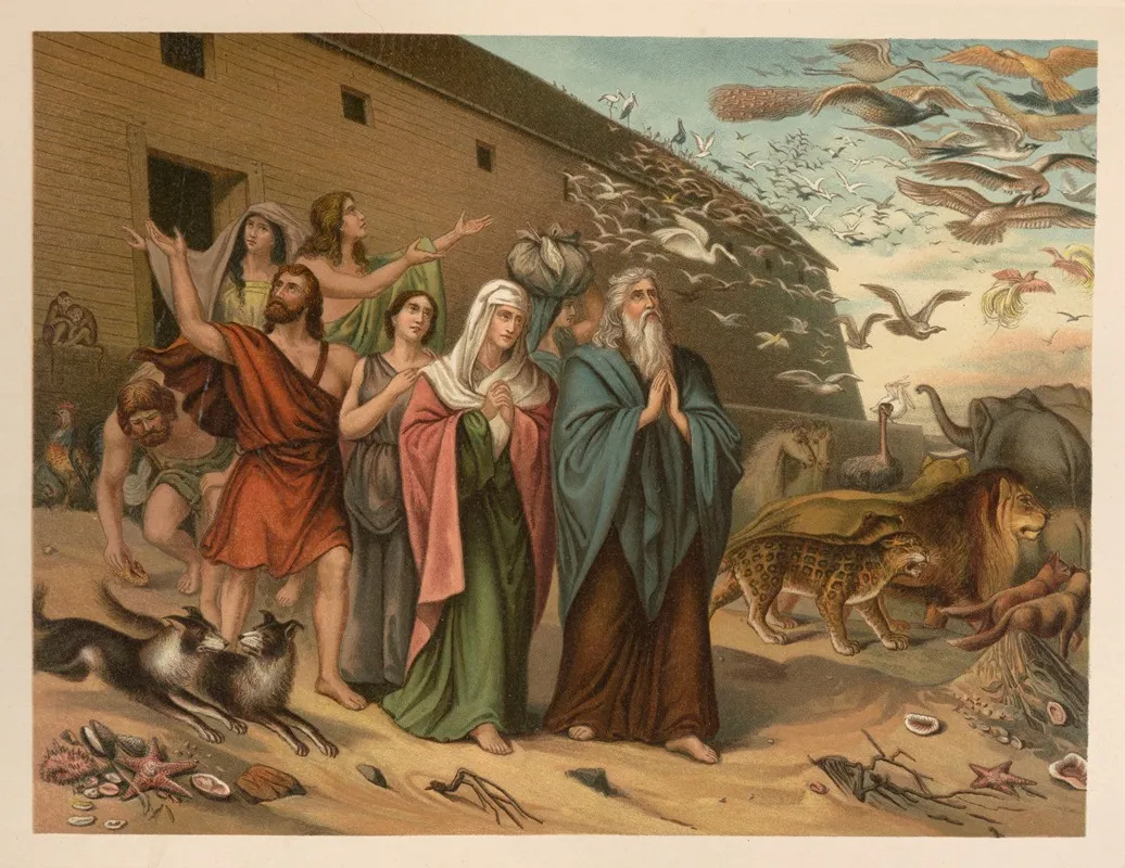 Exiting The Ark Wall Art by Jan Ladislaw Sýkora - High-Resolution Digital Print
