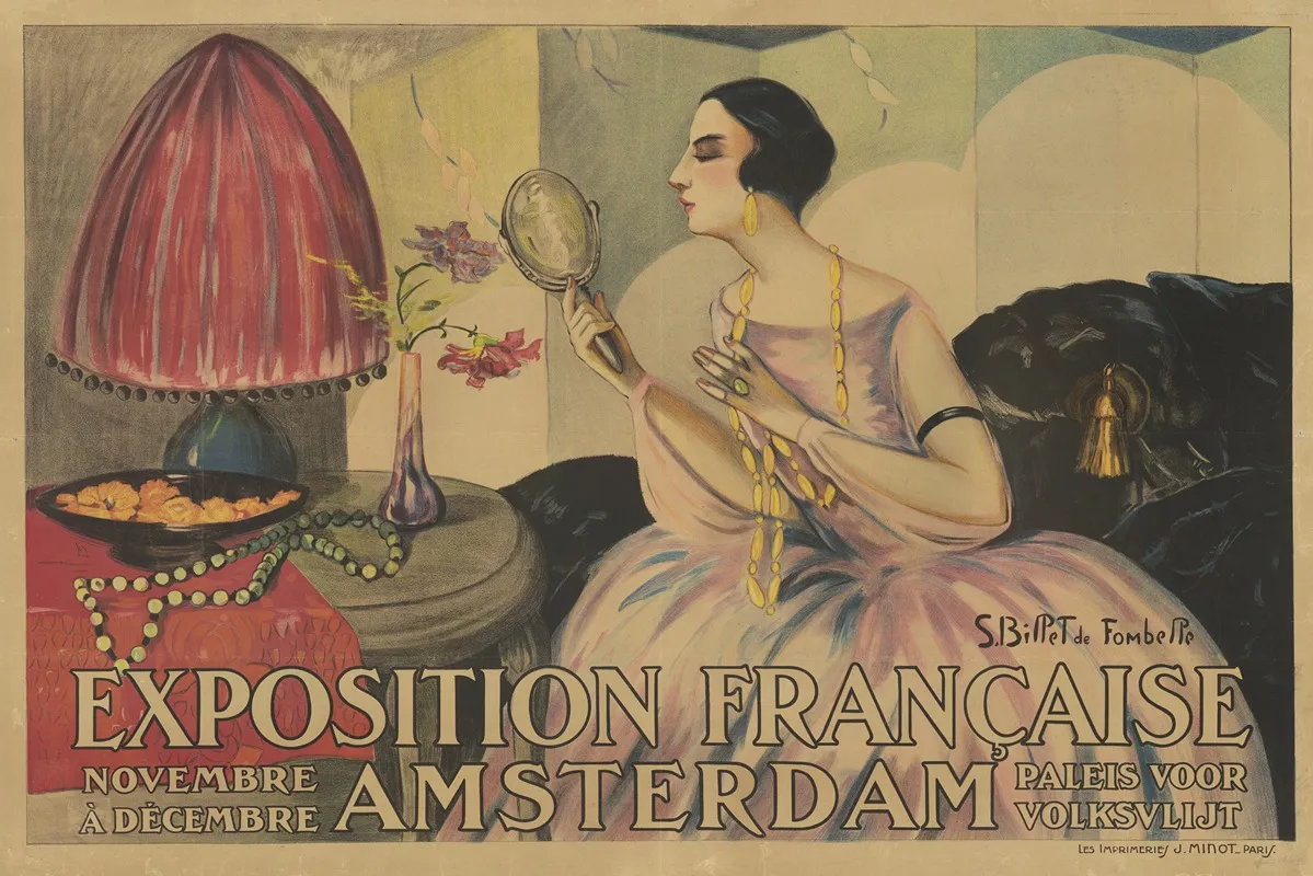 Exposition Francaise Amsterdam Wall Art by Suzanne Billet de Fombelle - High-Resolution Digital Print