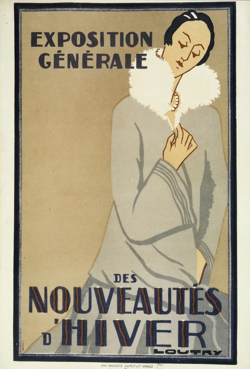 Exposition Generale Des Nouveautes Dhiver Wall Art by Loutry - High-Resolution Digital Print