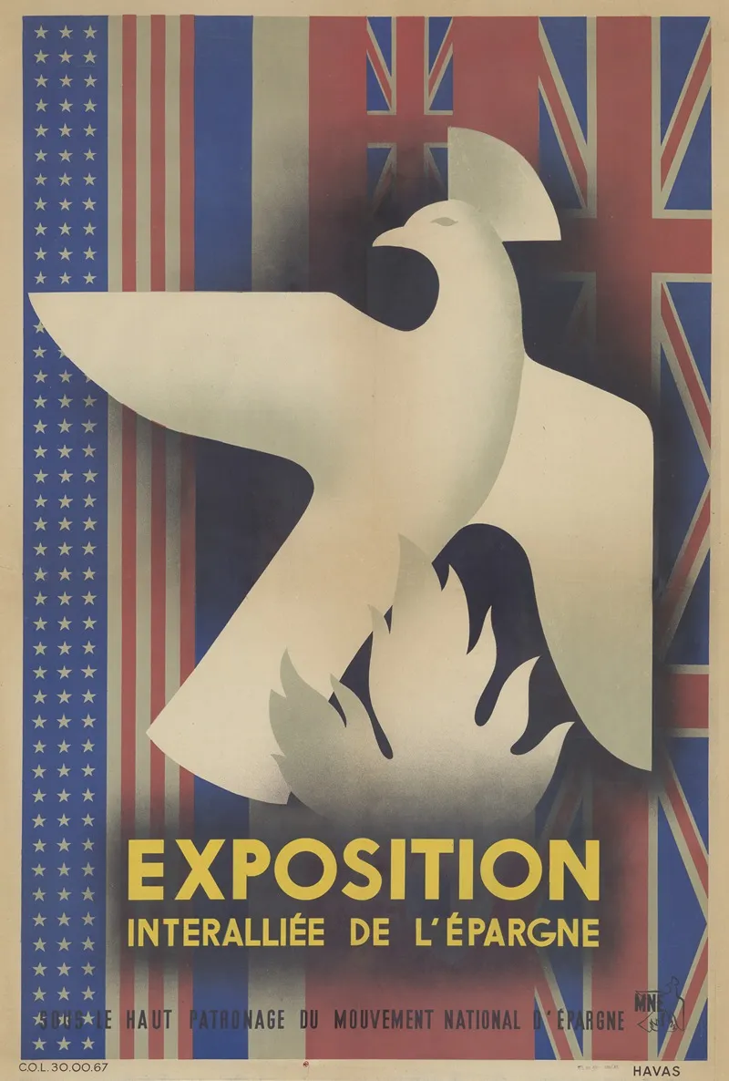 Exposition Interalliee De Lepargne Sous Le Haut Patronage Du Mouvement National Depargne