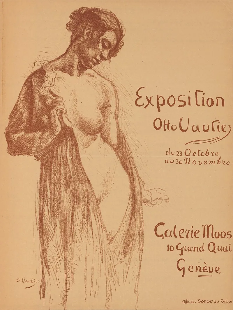 Exposition Otto Vautier Galerie Moos Geneve Wall Art by Otto Vautier - High-Resolution Digital Print