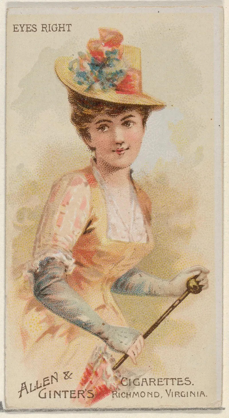Eyes Right Wall Art by Allen &amp; Ginter - High-Resolution Digital Print