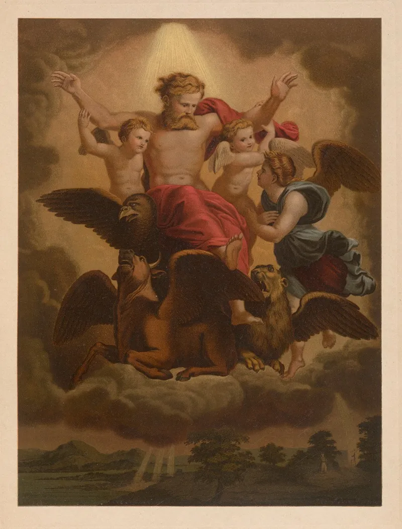 Ezekiels Vision 2 Wall Art by Jan Ladislaw Sýkora - High-Resolution Digital Print