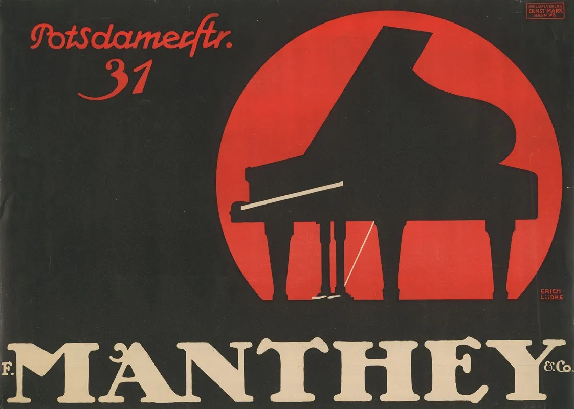 F Manthey Co Wall Art by Erich Lüdke - High-Resolution Digital Print