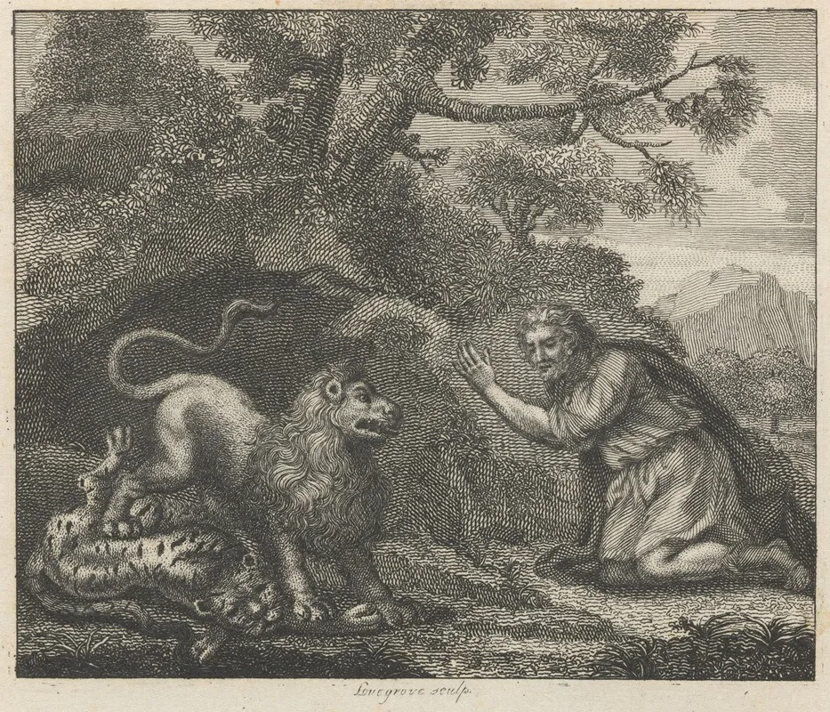 Fable I The Lion The Tiger And The Traveller
