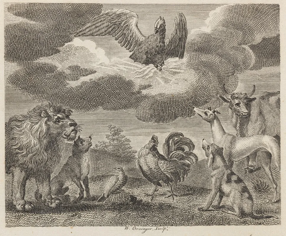 Fable Iv The Eagle And The Assembly Of Animals