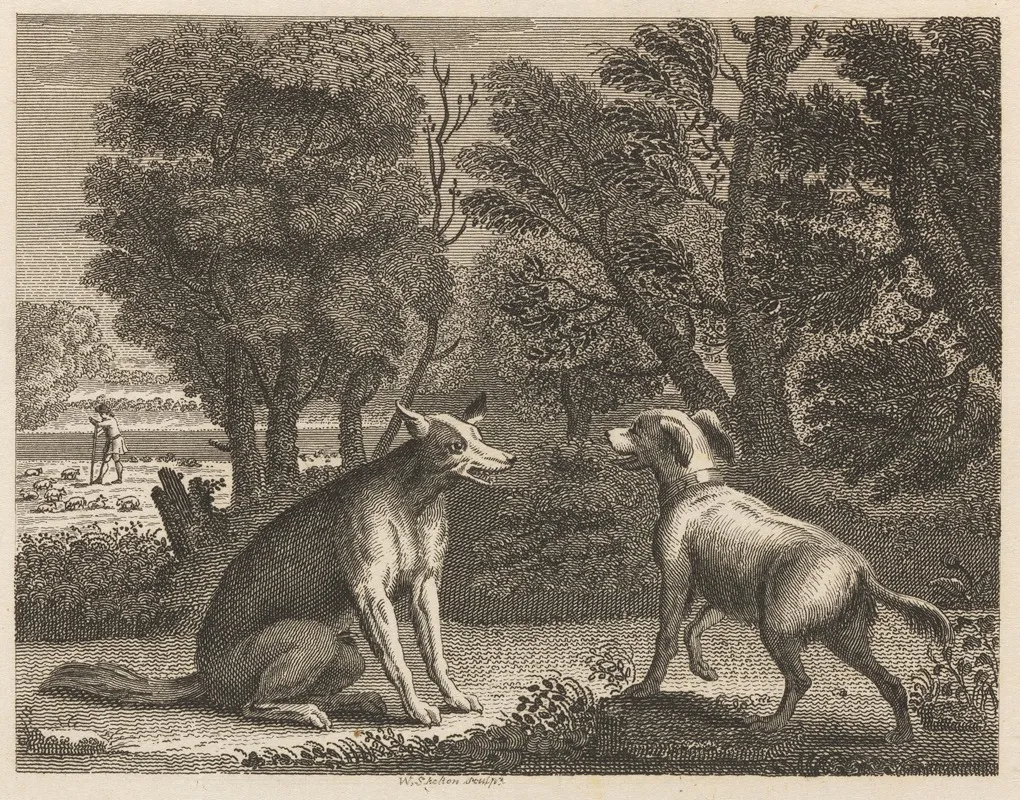 Fable Xvii The Shepherds Dog And The Wolf