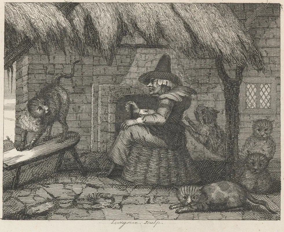 Fable Xxiii The Old Woman And Her Cats