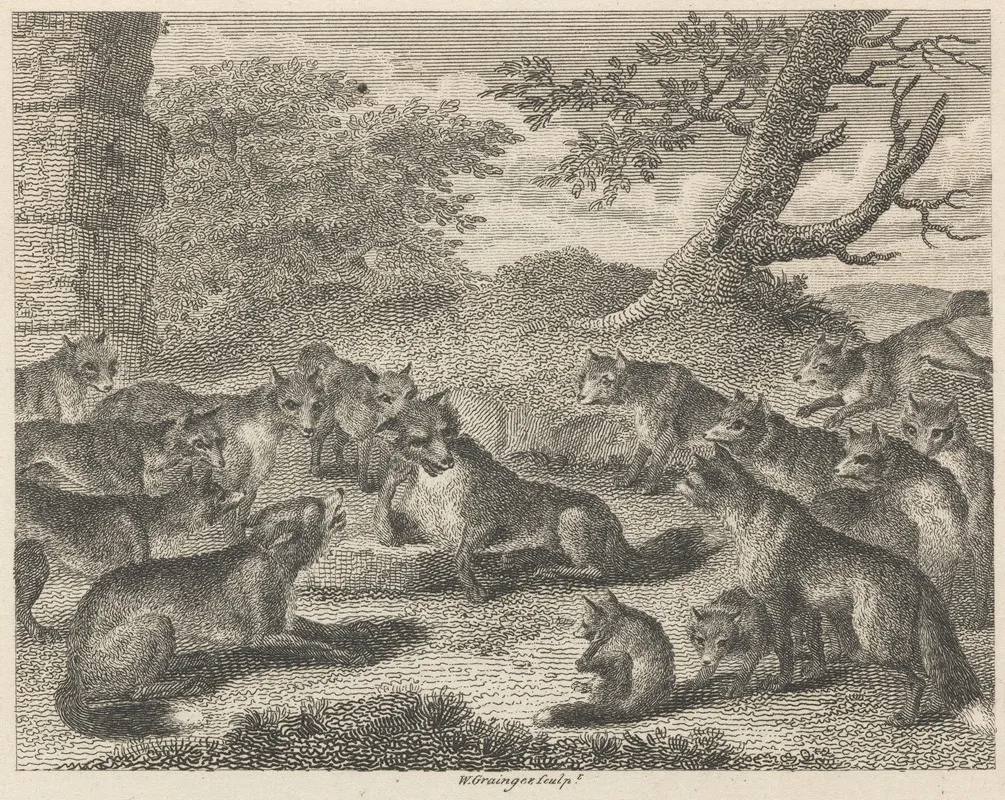 Fable Xxix The Fox At The Point Of Death