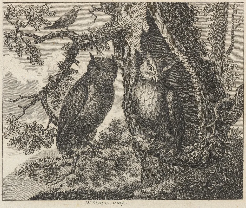 Fable Xxxii The Two Owls And The Sparrow