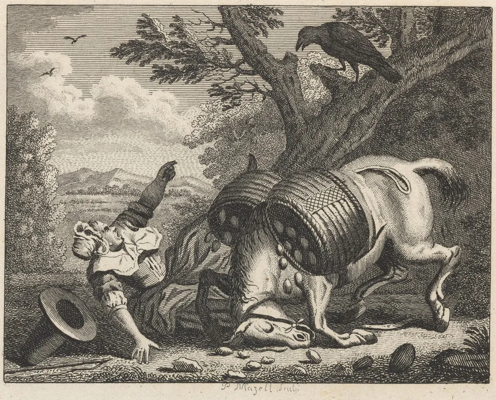 Fable Xxxvii The Farmers Wife And The Raven