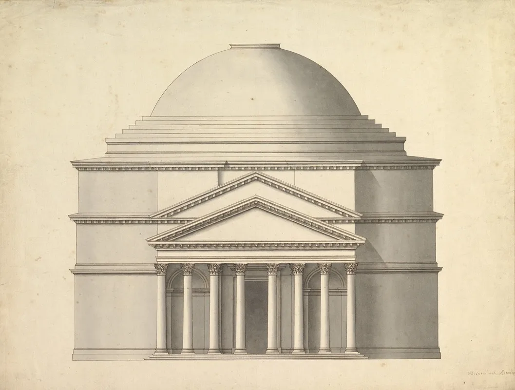 Facade Of A Rotunda
