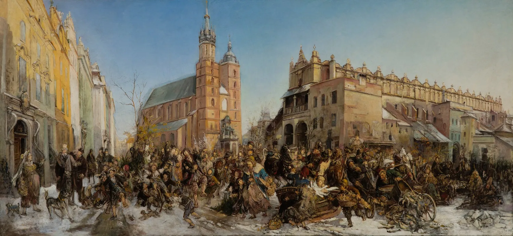 Fair On The Main Market Square In Krakow