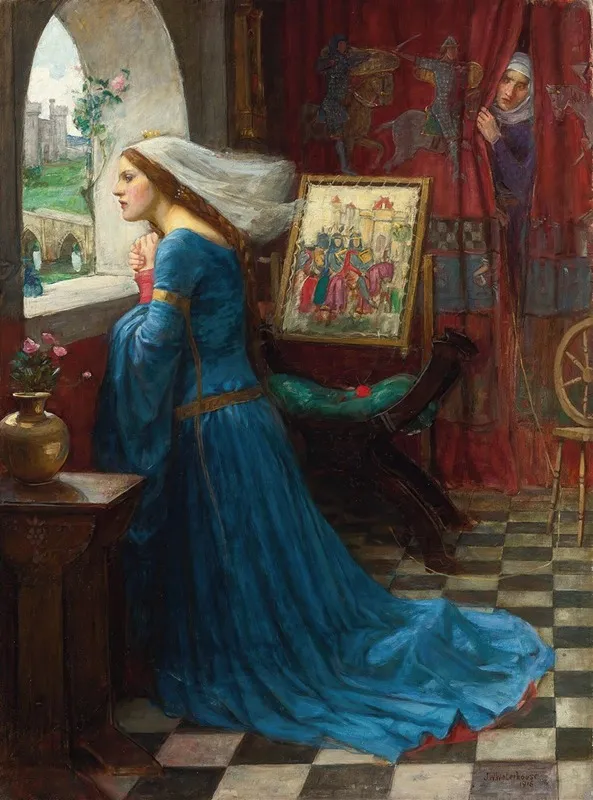 Fair Rosamund Wall Art by John William Waterhouse - High-Resolution Digital Print