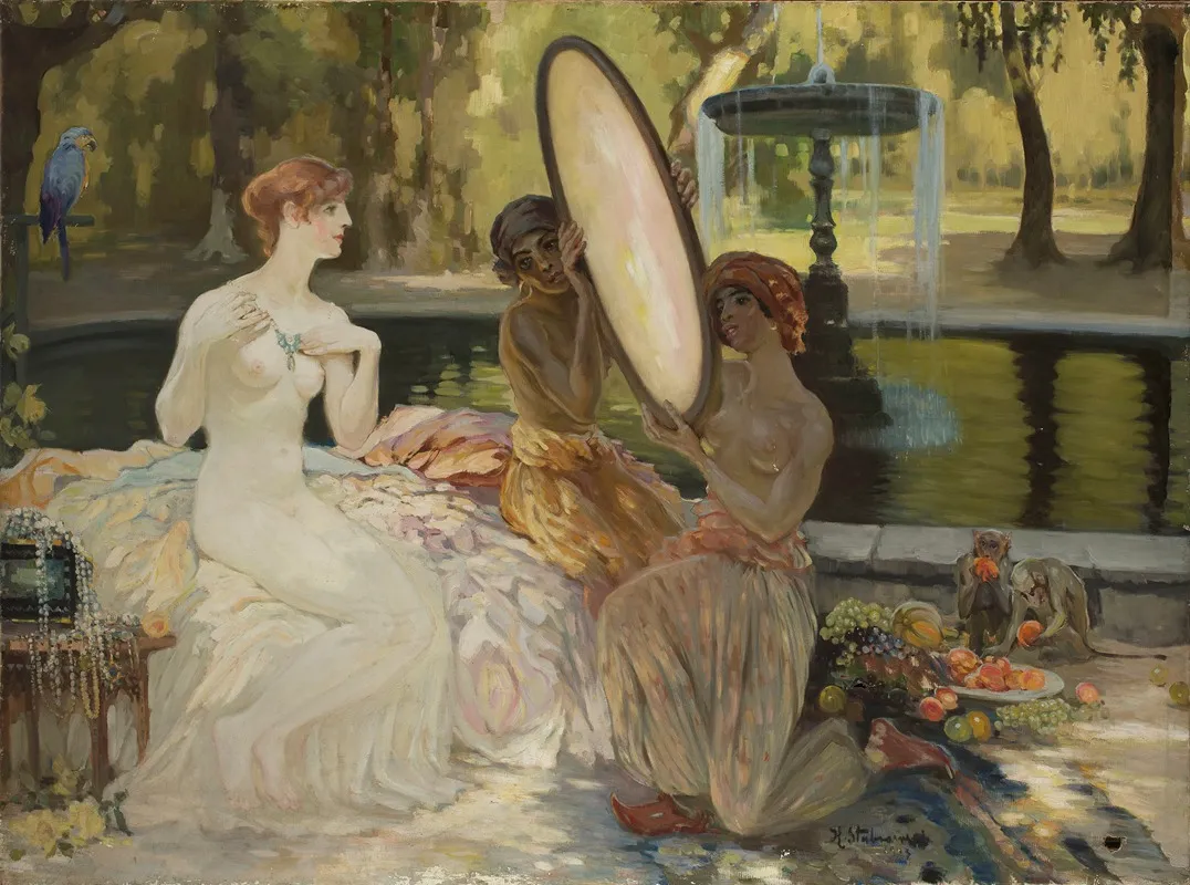 Fairy Tale Jewels Wall Art by Kazimierz Stabrowski - High-Resolution Digital Print