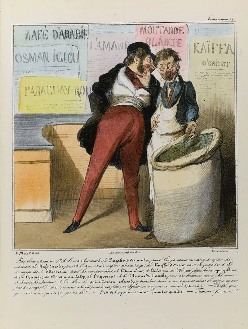 Fais Bien Attention Si Lon Te Demande Du Racahout Des Arabes Pour Lengraissement De Toute Espece De Sultanes