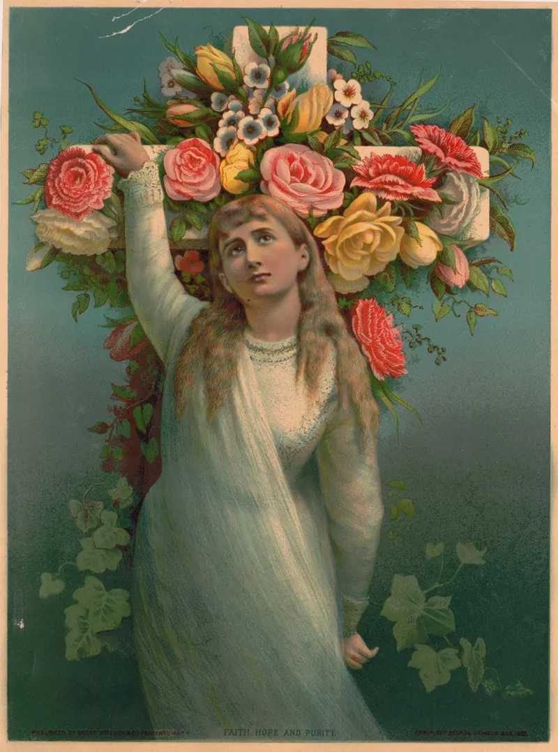 Faith Hope And Purity Wall Art by George Stinson &amp; Co. - High-Resolution Digital Print