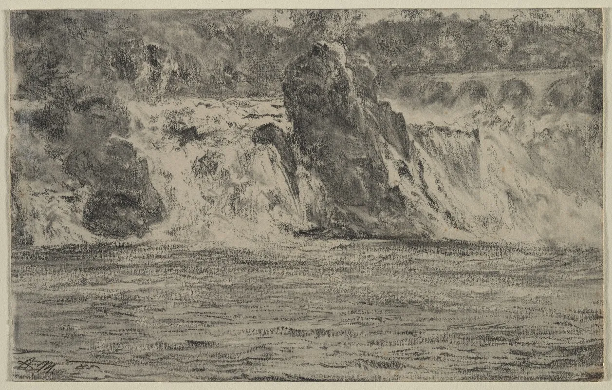 Falls Of The Rhine At Schaffhausen Rheinfall Von Schaffhausen