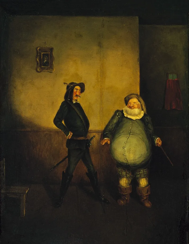 Falstaff And Bardolph
