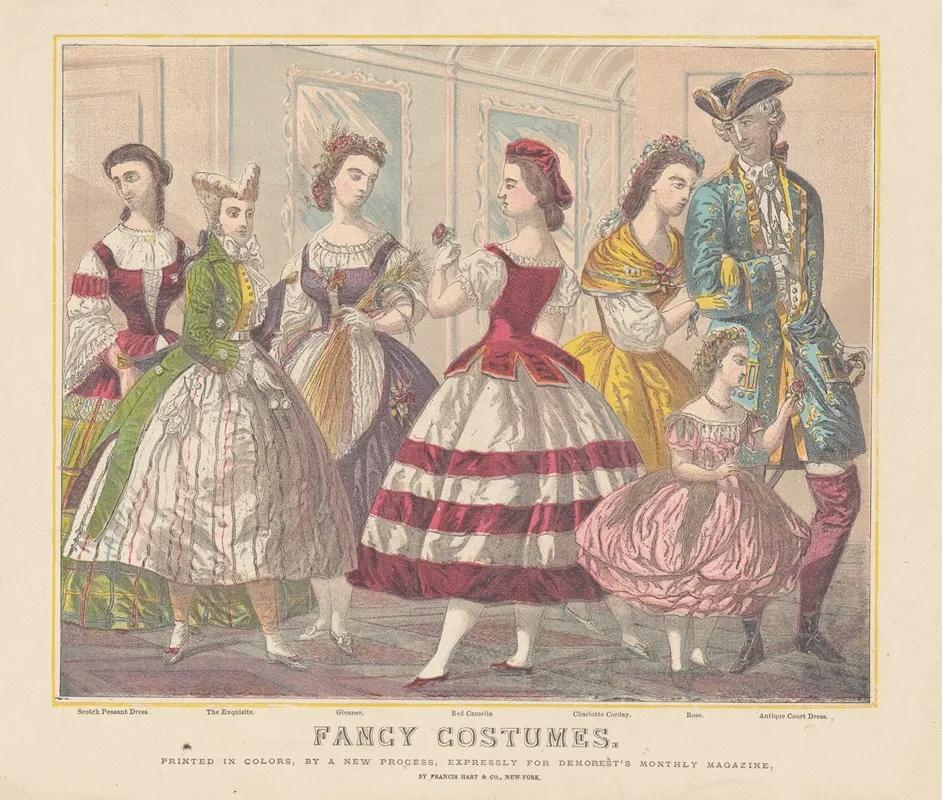 Fancy Costumes Wall Art by Francis Hart &amp; Co. - High-Resolution Digital Print
