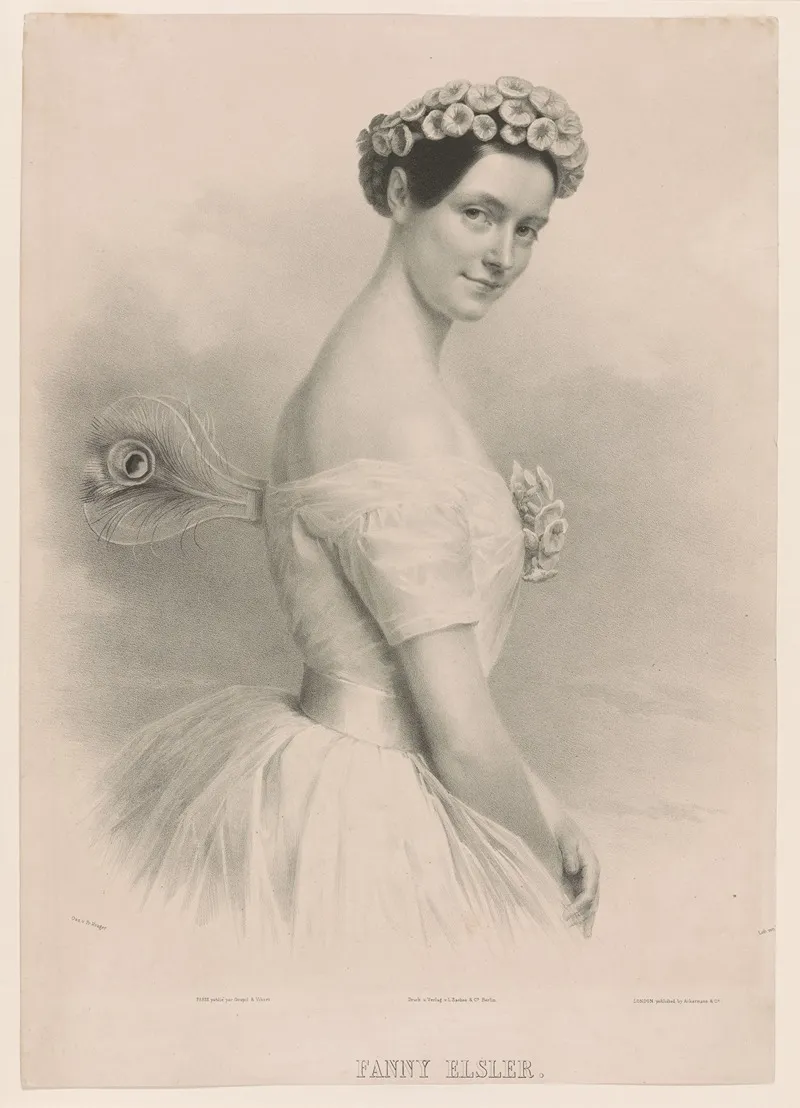 Fanny Elsler Wall Art by Franz Krüger - High-Resolution Digital Print