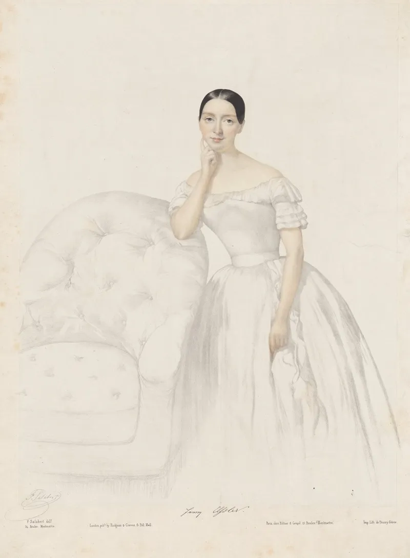 Fanny Elssler Wall Art by Firmin Salabert - High-Resolution Digital Print