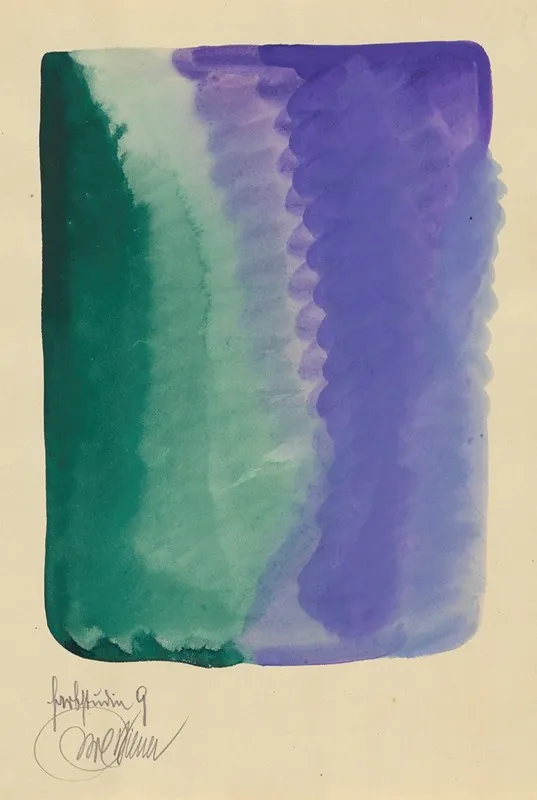 Farbstudien 10 Blatter Ix