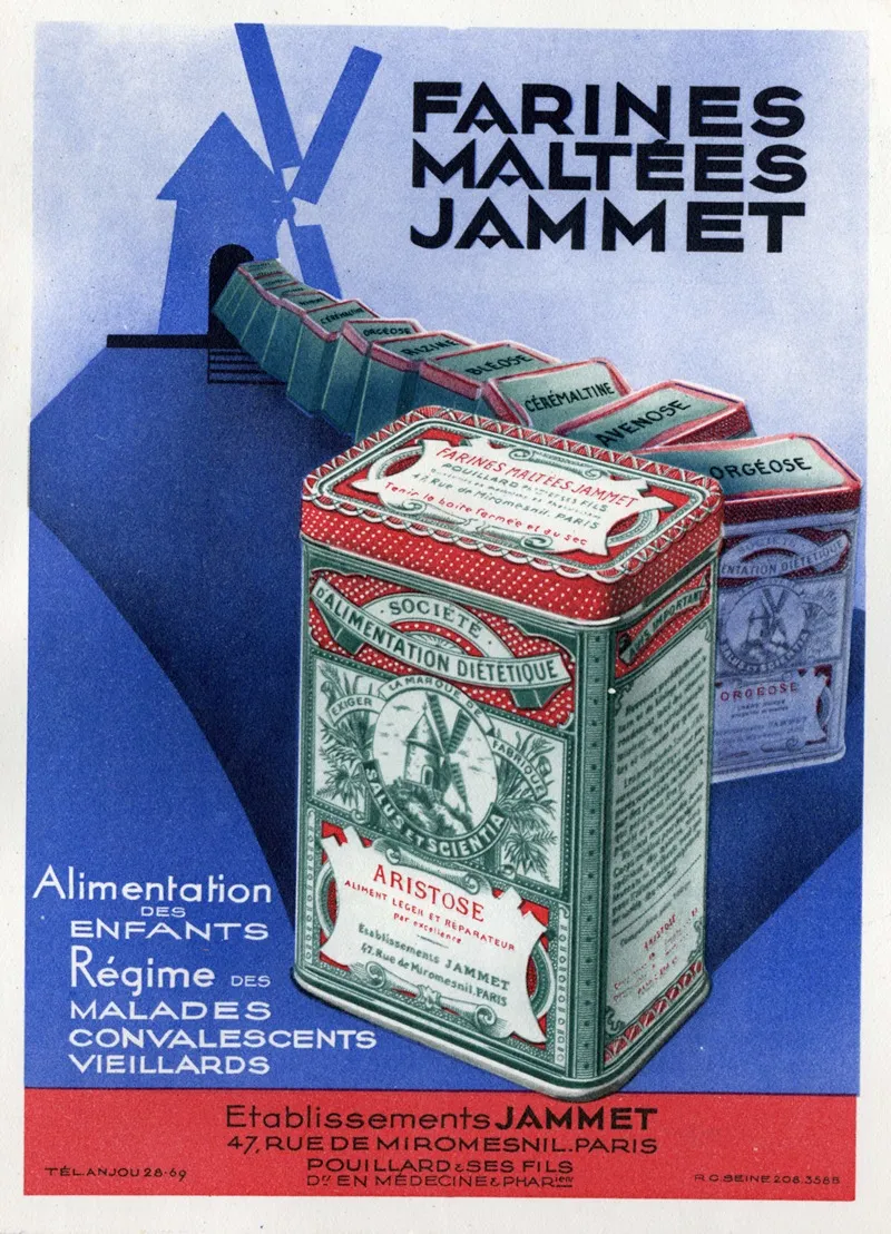 Farines Maltees Jammet 3 Wall Art by Etablissements Jammet - High-Resolution Digital Print