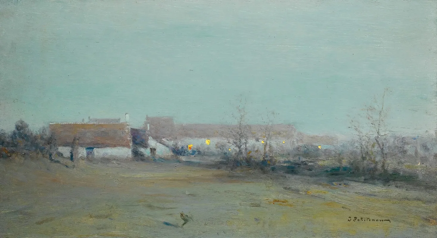 Farm At Dusk