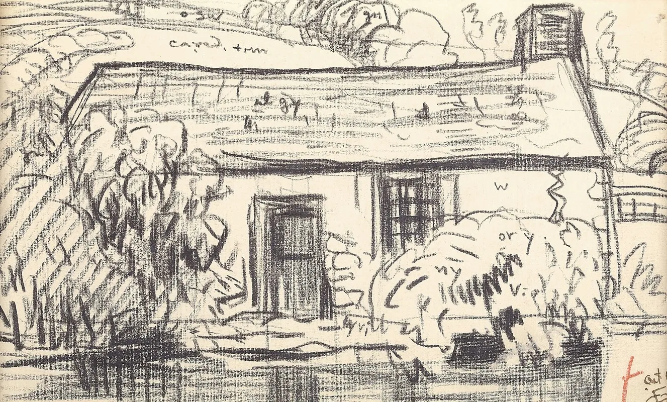 Farm House In A Landscape