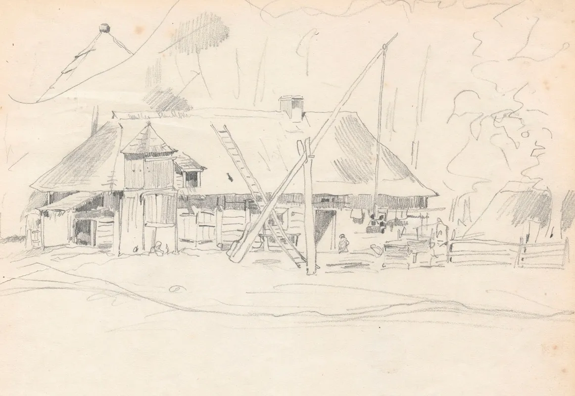 Farm With A Crane