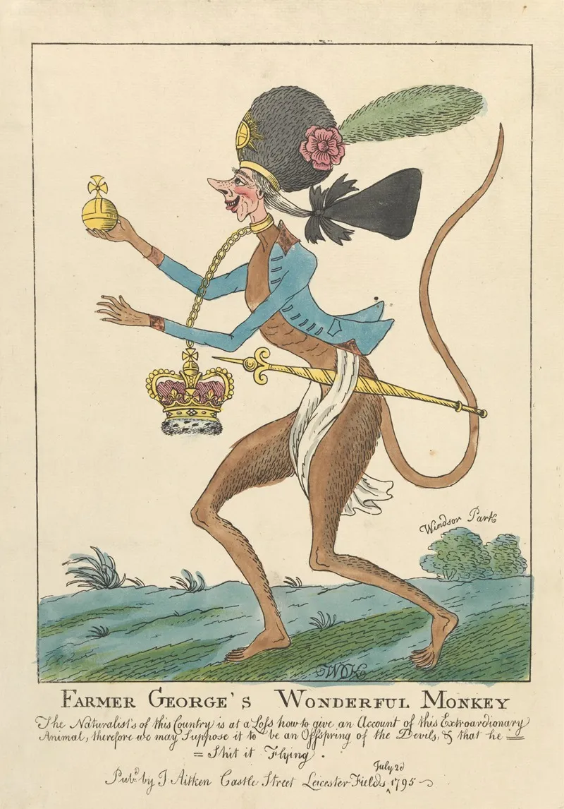 Farmer Georges Wonderful Monkey Wall Art by William O'Keefe - High-Resolution Digital Print
