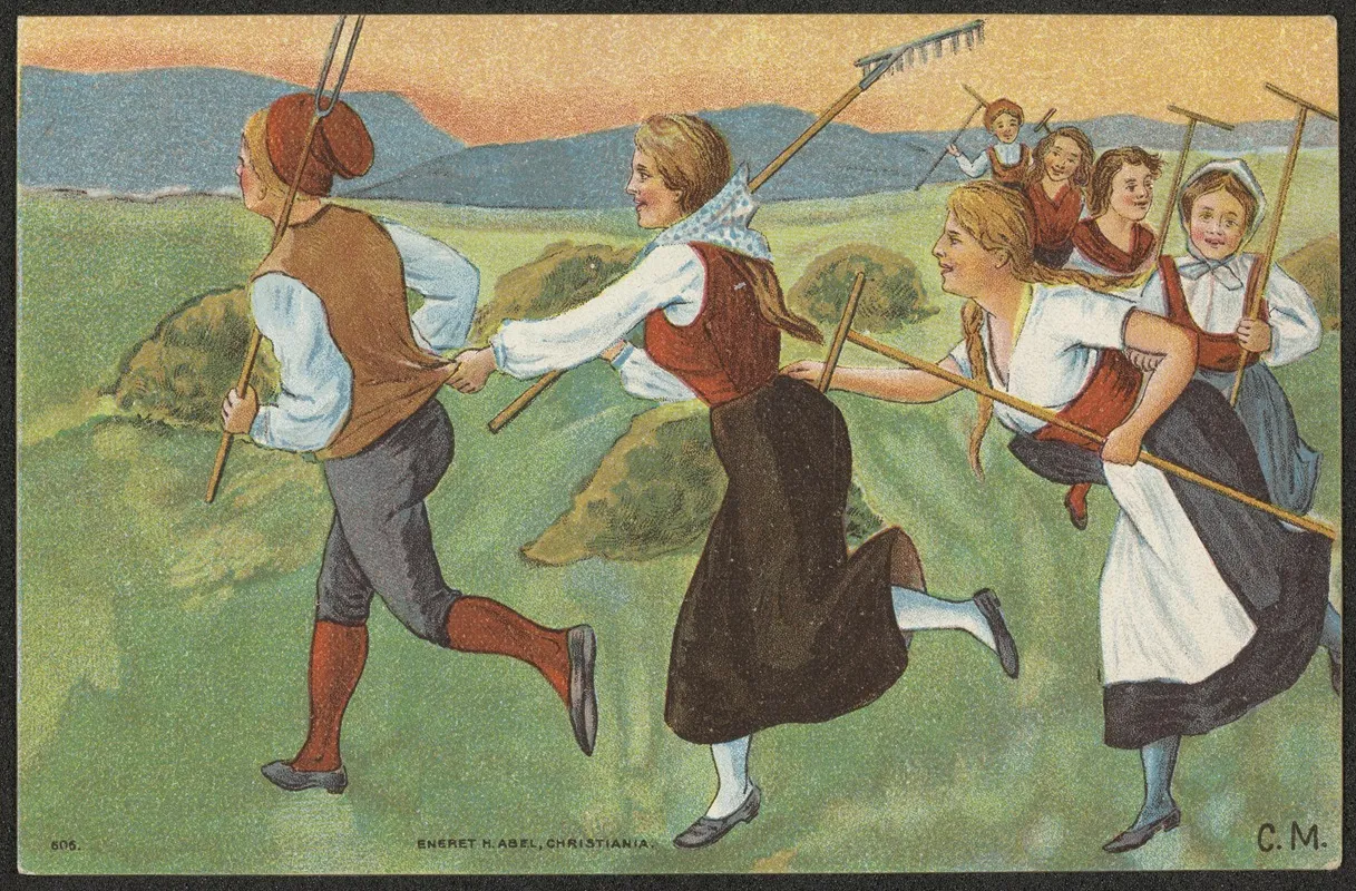 Farmers 2 Wall Art by H. Abel - High-Resolution Digital Print